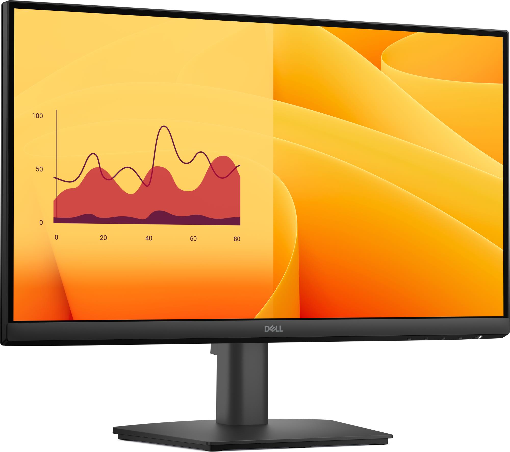 f18bd724-7c2e-441e-b432-8dd50c8d3ad4 Monitorius Dell E2225HM, šoninis vaizdas su reguliuojamu stovu