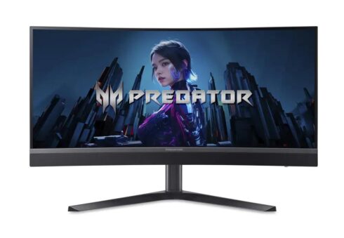 Acer Predator X34 V3bmiiphuzx 34" VA monitorius, 3440 x 1440 pikselių, 180 Hz