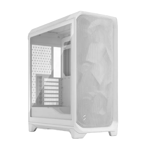 Fractal Design Meshify 3 korpusas su ATX formatu ir balta TG aiškia tamsa
