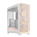 Fractal Design Meshify 3 su Ambience Pro RGB balta spalva