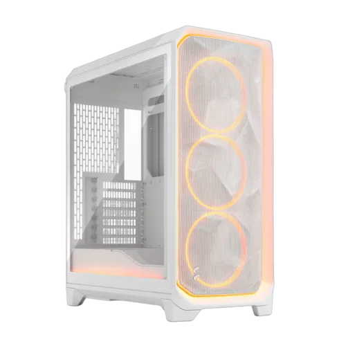Fractal Design Meshify 3 su Ambience Pro RGB balta spalva