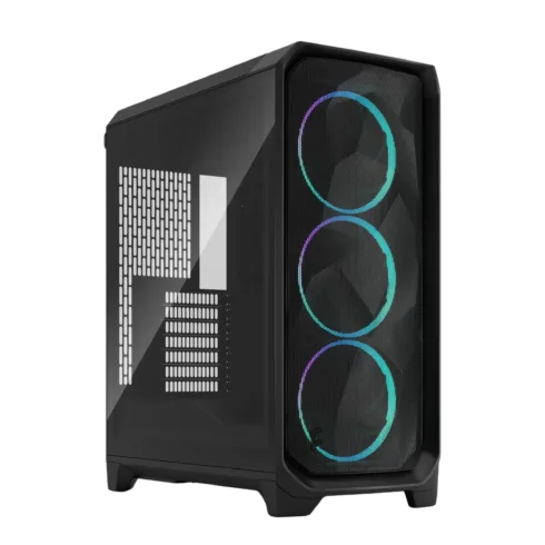 Fractal Design Meshify 3 korpusas su juodu RGB TG šviesiu tonu