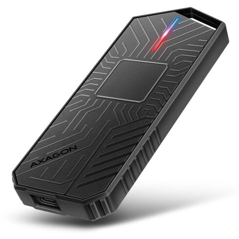 AXAGON EEM2-GAM USB-C 10Gbps M.2 NVMe ir SATA SSD dėžutė