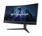 Monitorius Acer Predator X34 V3bmiiphuzx, šoninis vaizdas su VESA tvirtinimu
