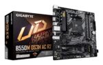 Gigabyte B550M DS3H AC R2 su AMD procesoriaus lizdu AM4 ir DDR4 DIMM atmintimi