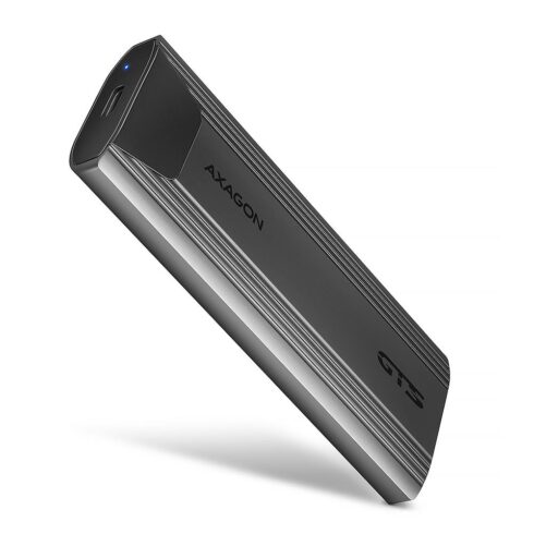 AXAGON EEM2-GTS2 USB-C 10Gbps - M.2 NVMe ir SATA SSD dėžutė