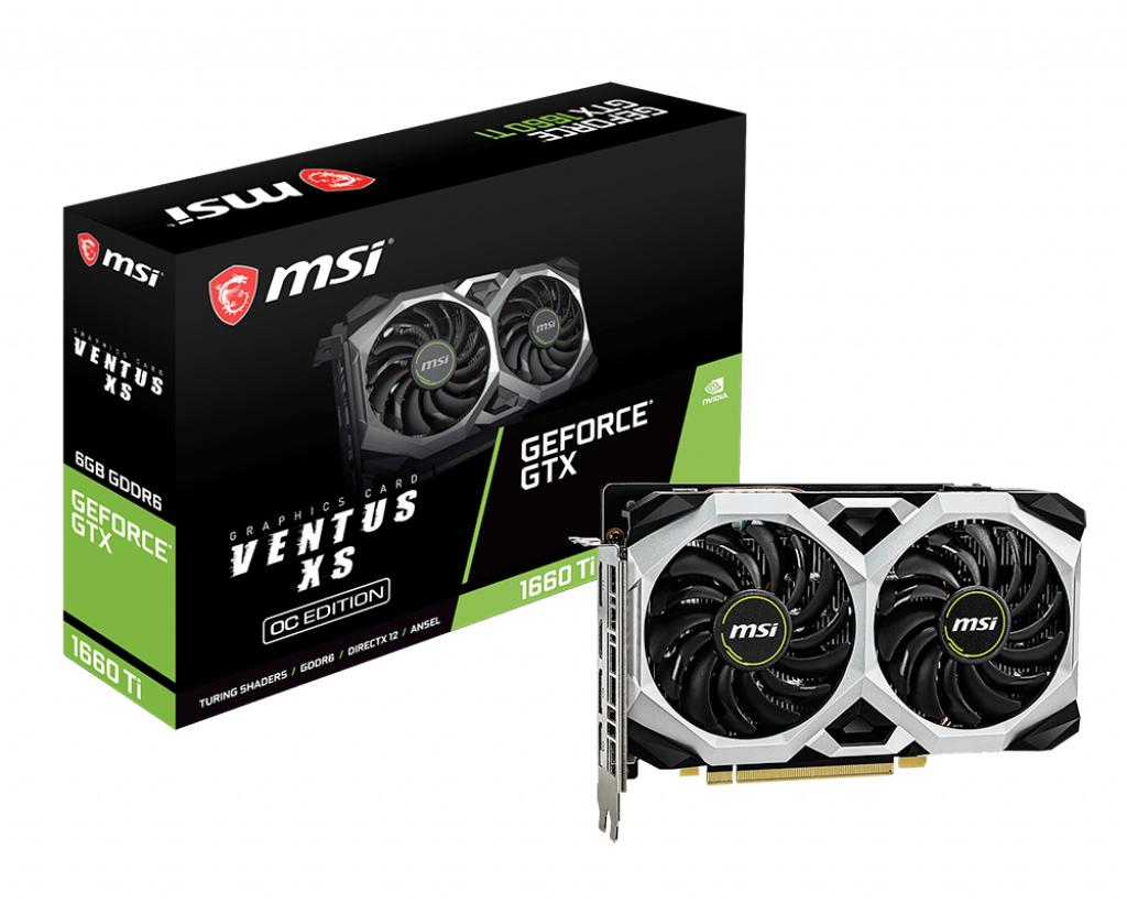 msi-geforce-gtx-1660-ti-ventus-xs-6g-oc_wB7LHPu MSI GeForce GTX 1660 Ti 6Gb su NVIDIA Turing architektūra