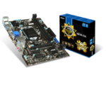 Pagrindinė plokštė MSI H81M-E34 su LGA 1150 procesoriaus lizdu