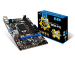 Pagrindinė plokštė MSI B85M-P33 su LGA1150 procesoriaus lizdu