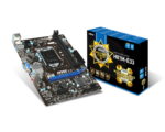 MSI H81M-E33 micro-ATX pagrindinė plokštė su Intel 4-os ir 5-os kartos procesoriais
