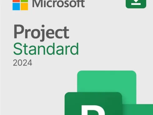 Microsoft Project Standard 2024 Online Product Key License 1 License Downloadable | EP2-07057 | All Languages | ESD