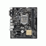 Pagrindinė plokštė ASUS H110M-R su LGA1151 procesoriaus lizdu