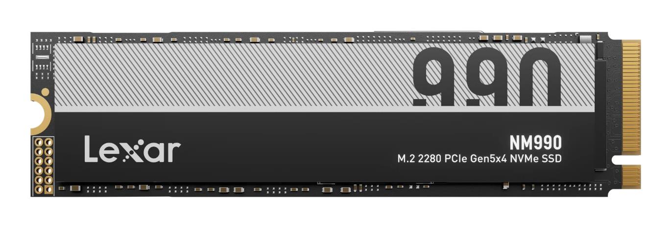 9e995b4b-153b-4ecf-b690-9af6d3758e2d Lexar SSD NM990 1000 GB su NVMe sąsaja ir 14000 MB/s skaitymo greičiu