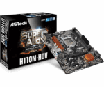ASROCK H110M-HDV motininė plokštė su LGA1151 procesoriaus lizdu