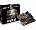 Pagrindinė plokštė ASROCK H110M-HDV ITX su LGA1151 procesoriaus lizdu