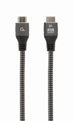 Cablexpert HDMI laidas 2 m su Ethernet, HDMI 2.1, 8K UHD