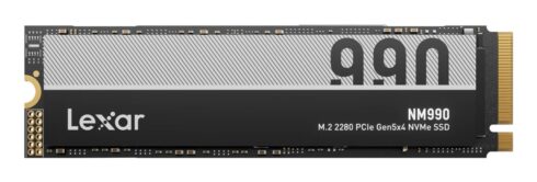 Lexar NM990 SSD 4000 GB su PCIe Gen 5x4 sąsaja