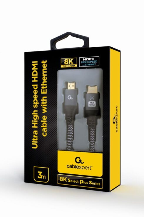 Cablexpert HDMI laidas CCB-HDMI8K-3M, 8K ir HDMI 2.1