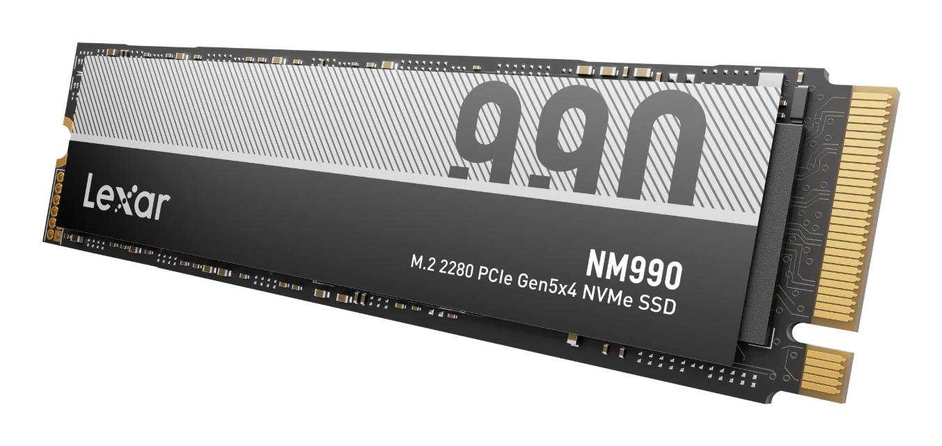 f6b5a476-1279-449a-9ca4-ef4a610d63a0 Lexar NM990 SSD, M.2 2280 formos faktorius, iš šono