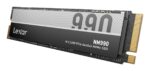 Lexar NM990 SSD M.2 2280 su PCIe Gen 5x4 sąsaja, šoninis vaizdas