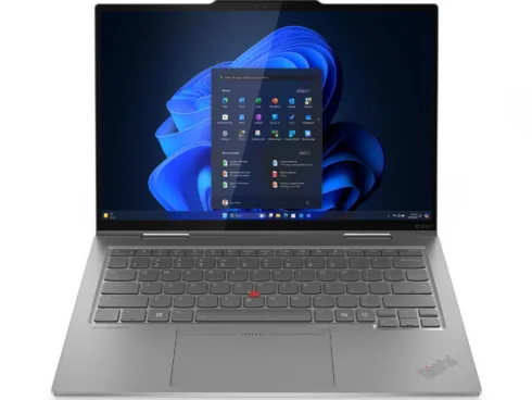 Lenovo ThinkPad X1 2-in-1 G10 Aura Edition | Grey | 14 " | IPS | Touchscreen | WUXGA | 1920 x 1200 pixels | Anti-glare | Intel Core Ultra 5 | 225U | 16 GB | Soldered LPDDR5x | Solid-state drive capacity 512 GB | Intel Graphics | Windows 11 Pro | 802.11ax | Bluetooth version 5.3 | LTE Upgradable | Keyboard language Nordic | Keyboard backlit | Warranty 36 month(s) | Battery warranty 12 month(s)