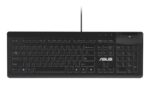 Asus KU100 klaviatūra su Smart Card skaitytuvu, juoda