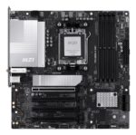 MSI PRO B850M-P WIFI | Processor family AMD B850 | Processor socket AM5 | DDR5 | Supported hard disk drive interfaces SATA, M.2 | Number of SATA connectors 4