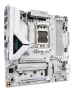 Gigabyte B850M EAGLE WF6E ICE | Processor family AMD | Processor socket AM5 | DDR5 | Supported hard disk drive interfaces SATA, M.2 | Number of SATA connectors 4