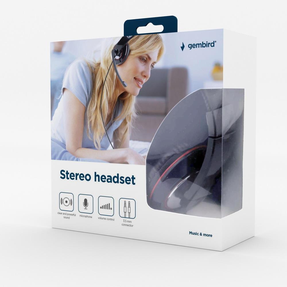 93a1161f-8989-467c-bdf2-f614c97b6226 Gembird | MHS-001-GW | Stereo headset