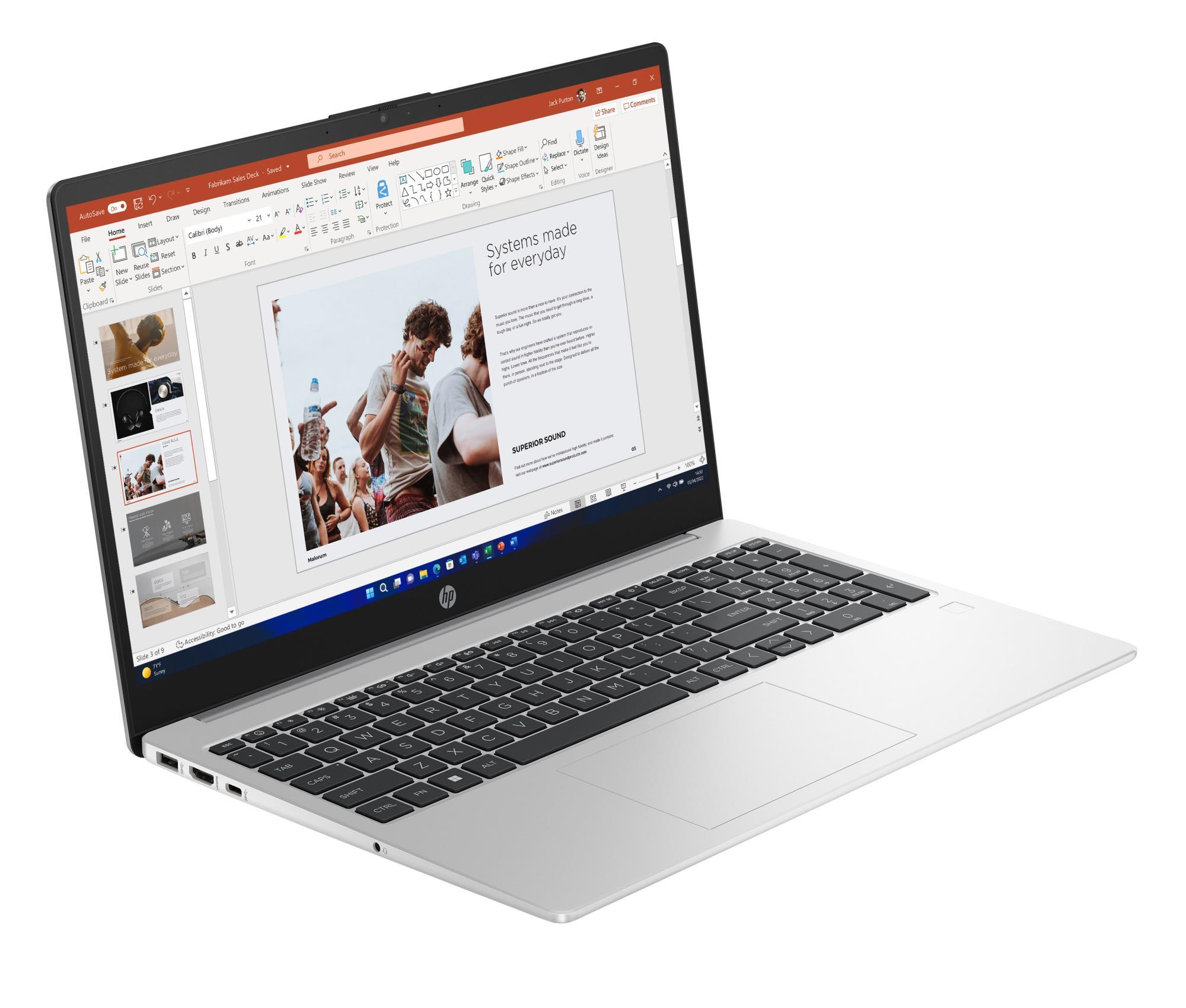 b1615173-d2c4-4bc7-9cfe-ca80d9853cb2 HP | 255 G10 | Silver | 15.6 " | 1920 x 1080 pixels | AMD Ryzen 7 | 7730U | 16 GB | Solid-state drive capacity 512 GB | AMD Radeon Graphics | Windows 11 Pro | 802.11ax | Keyboard language English | Keyboard backlit | Warranty 36 month(s)