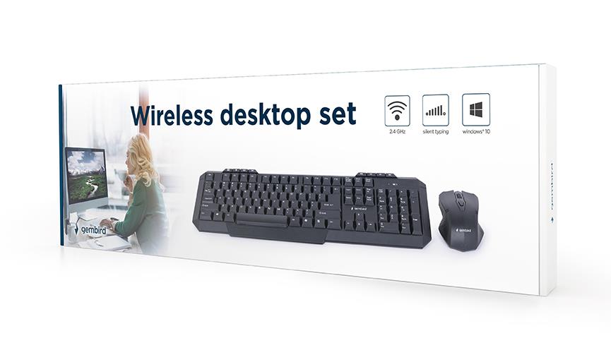 d122db4a-1f88-4665-8e4c-a66c88a8be26 Gembird | Desktop Set | KBS-WM-02 | Keyboard and Mouse Set | Wireless | Mouse included | US | Black | USB | US | 450 g | Numeric keypad | Wireless connection