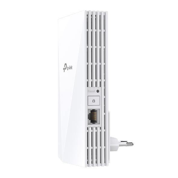 d229e82c-da07-4238-8587-2de9f087b6b5 TP-LINK | AX3000 Mesh WiFi 6 Extender | RE700X | 802.11ax | Mesh Support Yes | 2402+574 Mbit/s | Ethernet LAN (RJ-45) ports 1 | No mobile broadband | MU-MiMO No | Antenna type 2xInternal