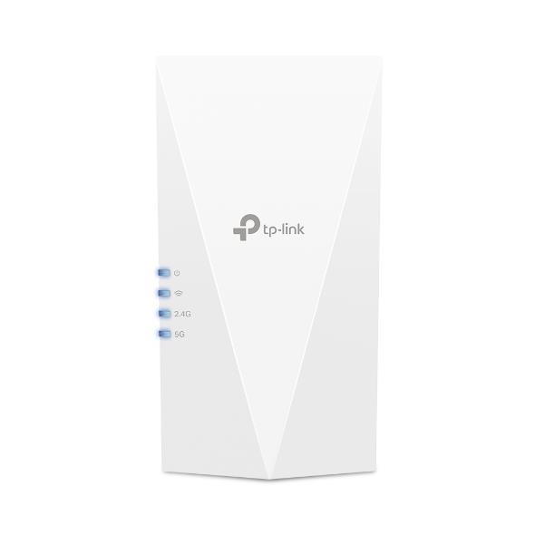 f2edaa41-7cac-413e-a434-9d822ddaa70c TP-LINK | AX3000 Mesh WiFi 6 Extender | RE700X | 802.11ax | Mesh Support Yes | 2402+574 Mbit/s | Ethernet LAN (RJ-45) ports 1 | No mobile broadband | MU-MiMO No | Antenna type 2xInternal