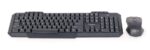 Gembird | Desktop Set | KBS-WM-02 | Keyboard and Mouse Set | Wireless | Mouse included | US | Black | USB | US | 450 g | Numeric keypad | Wireless connection