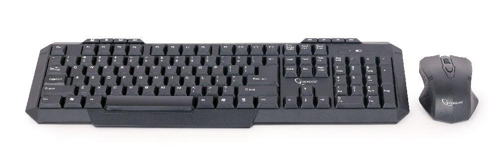 fe917f92-aa6b-4072-93e4-8ed42ee59a98 Gembird | Desktop Set | KBS-WM-02 | Keyboard and Mouse Set | Wireless | Mouse included | US | Black | USB | US | 450 g | Numeric keypad | Wireless connection