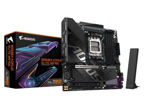 Mainboard GIGABYTE AMD B850 SAM5 Micro-ATX Memory DDR5 Memory slots 4 B850MAELTWF6E1.1