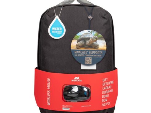NB BACKPACK 15.6" + MOUSE/7563 BLACK RIVACASE