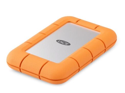 External SSD LACIE 4TB USB-C Write speed 2000 MBytes/sec Read speed 2000 MBytes/sec STMF4000400