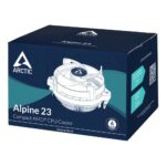 CPU aušintuvas Arctic Alpine 23 su SAM5/SAM4 tvirtinimu, iš šono
