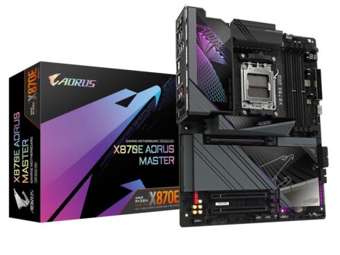 Mainboard GIGABYTE AMD X870E SAM5 ATX Memory DDR5 Memory slots 4 1xPCI-Express 3.0 4x 1xPCI-Express 4.0 4x	 1xPCI-Express 5.0 16x 4xM.2 1xHDMI 2xUSB 2.0 8xUSB 3.2 2xUSB-C 1xOptical S/PDIF 1xRJ45 2xAudio port X870EAORUSMASTER