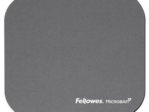 MOUSE PAD MICROBAN/SILVER 5934005 FELLOWES