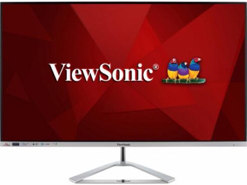 LCD Monitor VIEWSONIC VX3276-2K-MHD-2 32" Business Panel IPS 2560x1440 16:9 75Hz Matte Speakers Tilt Colour Silver VX3276-2K-MHD-2