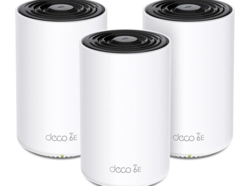 Wireless Router TP-LINK Wireless Access Point / Router 3-pack 5400 Mbps Mesh Wi-Fi 6e 3x10/100/1000M Number of antennas 4 DECOXE75(3-PACK)