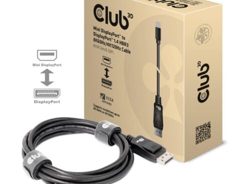 CABLE MINI DP TO DP 2M/M/M CAC-1115 CLUB3D