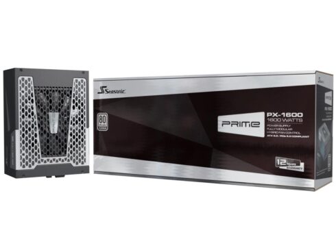 Power Supply SEASONIC PRIME PX ATX 3.0 1600 Watts Efficiency 80 PLUS PLATINIUM MTBF 100000 hours PRIME-PX-1600-ATX30