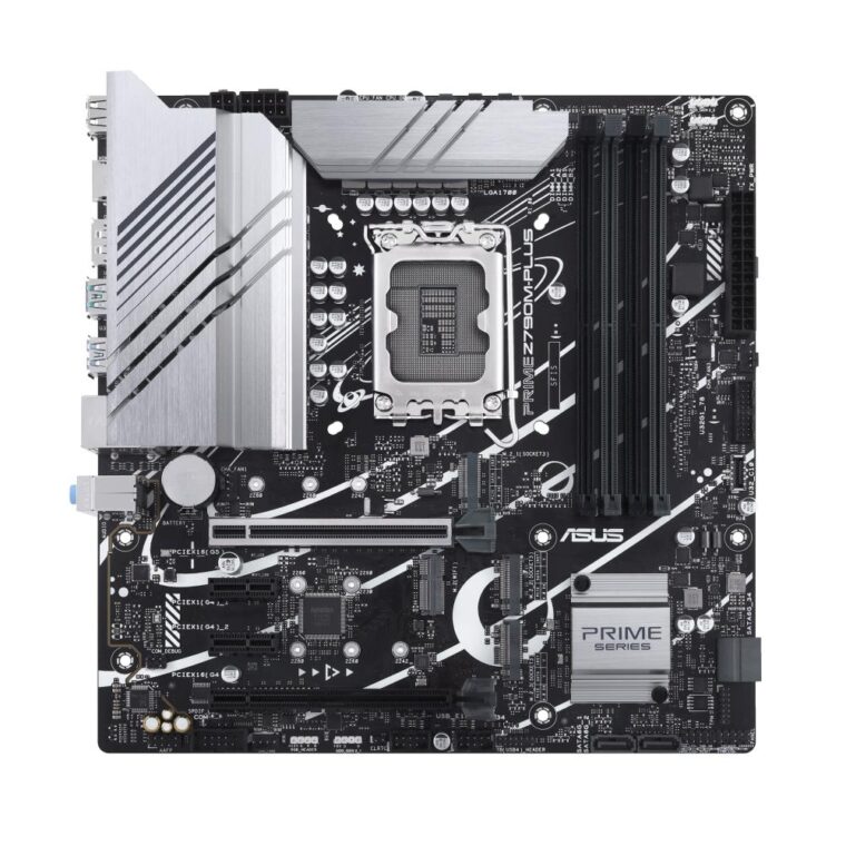 Motininė plokštė ASUS PRIME Z790M-PLUS su Intel LGA1700 ir DDR5 atmintimi