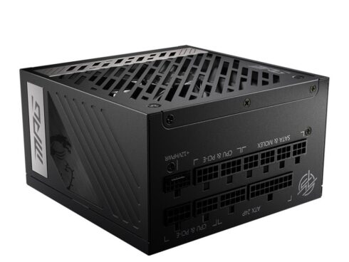 Power Supply MSI 850 Watts Efficiency 80 PLUS GOLD PFC Active MPGA850GPCIE5