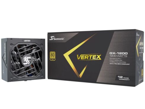 Power Supply SEASONIC VERTEX GX 1200 Watts Efficiency 80 PLUS GOLD MTBF 100000 hours VERTEXGX-1200