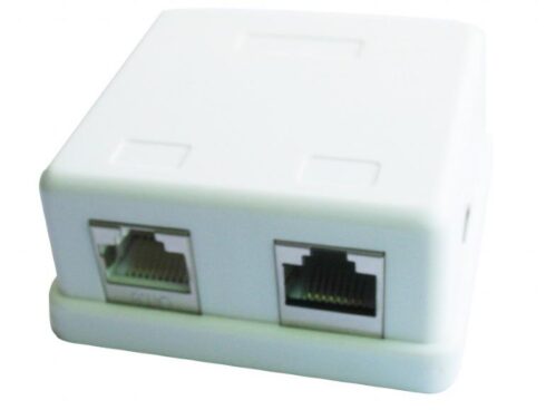 CABLE ACC MOUNT BOX 2XCAT5E/NCAC-HS-SMB2 GEMBIRD