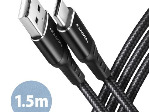CABLE USB-C TO USB2.0 1.5M/BLACK BUCM-AM15AB AXAGON